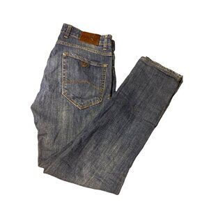 Armani Jeans SP/SU Seascout 350-81 Mens Distressed Denim Jeans Sz 34 Preppy